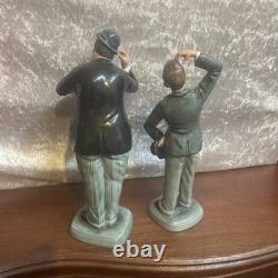 Royal Doulton Laurel & Hardy Bone China Figurines Limited Ed. With certificate