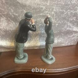 Royal Doulton Laurel & Hardy Bone China Figurines Limited Ed. With certificate