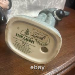 Royal Doulton Laurel & Hardy Bone China Figurines Limited Ed. With certificate