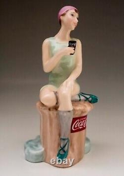 Royal Doulton Limited Edition Coca-Cola Bathing Belle Calendar Girls Figurine