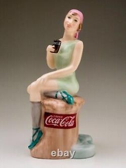 Royal Doulton Limited Edition Coca-Cola Bathing Belle Calendar Girls Figurine