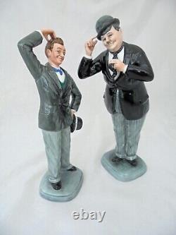 Royal Doulton Limited Edition Figures Stan Laurel and Oliver Hardy