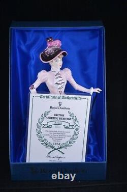 Royal Doulton Limited Edition Figurine Ascot Hn 3471 Boxed 1986 / 5000