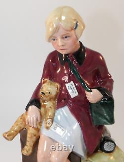 Royal Doulton Limited Edition Figurine HN 3203 Girl Evacuee 1988 Excellent