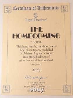 Royal Doulton Limited Edition Figurine HN 3295 The Homecoming + Cert Excellent
