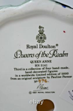 Royal Doulton Limited Edition Figurine Queen Anne Hn 3141