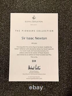 Royal Doulton Limited Edition Figurine Sir Isaac Newton