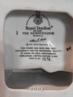 Royal Doulton Limited Edition Figurine the Newsvendor HN2891