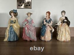 Royal Doulton Limited Edition Gainsborough ladies figurines Set Of 4