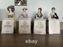 Royal Doulton Limited Edition Gainsborough ladies figurines Set Of 4