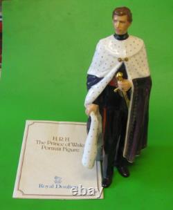 Royal Doulton Limited Edition HRH PRINCE OF WALES Figure HN2883-No. 332 of 1,500