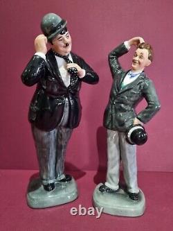 Royal Doulton Limited Edition Laurel & Hardy Figurines Certificate No 550/9500