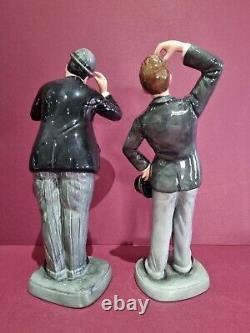 Royal Doulton Limited Edition Laurel & Hardy Figurines Certificate No 550/9500