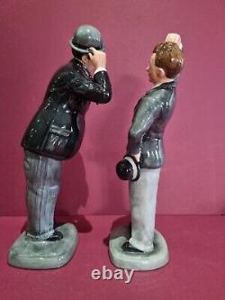 Royal Doulton Limited Edition Laurel & Hardy Figurines Certificate No 550/9500