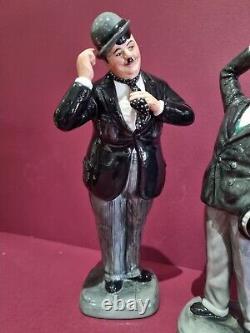 Royal Doulton Limited Edition Laurel & Hardy Figurines Certificate No 550/9500