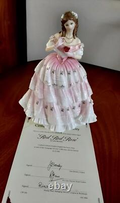 Royal Doulton Limited Edition Red Red Rose. Perfect
