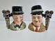 Royal Doulton Limited Edition Stan Laurel And Oliver Hardy Boxed Toby Jugs