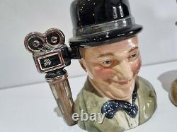 Royal Doulton Limited Edition Stan Laurel and Oliver Hardy Boxed Toby Jugs