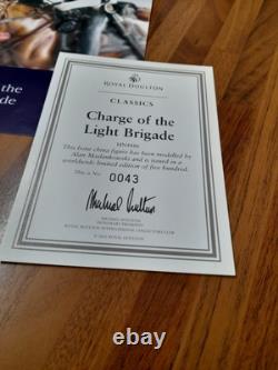 Royal Doulton Limited Edition The charge of the light brigade figurine