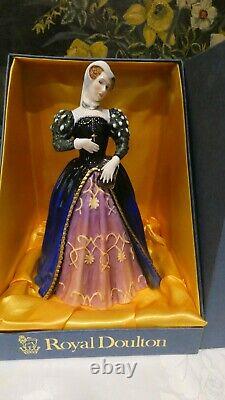 Royal Doulton Mary Queen of Scots Queens of the Realm Ltd Edt Boxed -C o A
