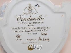 Royal Doulton Millenium Blue Fairytale Princess Figure Cinderella HN3991 + Cert