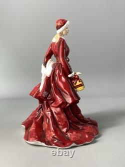 Royal Doulton Mistletoe & Wine Christmas Figurine HN 5399 Limited Edition C&W