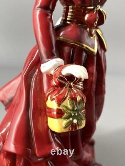 Royal Doulton Mistletoe & Wine Christmas Figurine HN 5399 Limited Edition C&W
