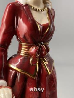 Royal Doulton Mistletoe & Wine Christmas Figurine HN 5399 Limited Edition C&W