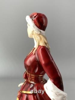 Royal Doulton Mistletoe & Wine Christmas Figurine HN 5399 Limited Edition C&W
