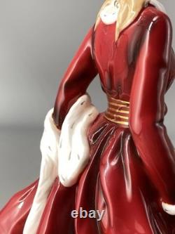 Royal Doulton Mistletoe & Wine Christmas Figurine HN 5399 Limited Edition C&W