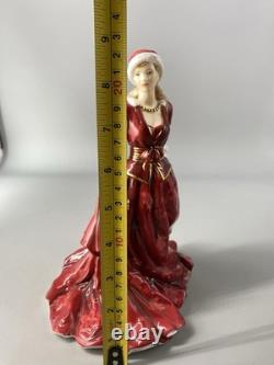 Royal Doulton Mistletoe & Wine Christmas Figurine HN 5399 Limited Edition C&W
