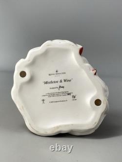 Royal Doulton Mistletoe & Wine Christmas Figurine HN 5399 Limited Edition C&W