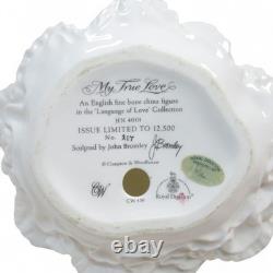 Royal Doulton My True Love Figurine Bone China John Bromley Limited Edition 217