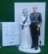 Royal Doulton Platinum Wedding Anniversary Hn5874 Limited Edition With Coa