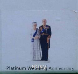 Royal Doulton Platinum Wedding Anniversary Hn5874 Limited Edition With Coa