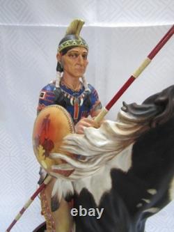 Royal Doulton Prestige INDIAN BRAVE (Ltd Ed) HN2376 issued 1967 Excellent