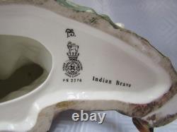 Royal Doulton Prestige INDIAN BRAVE (Ltd Ed) HN2376 issued 1967 Excellent