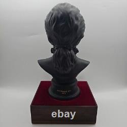 Royal Doulton Princess Anne Bust Black Basalt Limited Edition No 421