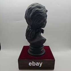 Royal Doulton Princess Anne Bust Black Basalt Limited Edition No 421