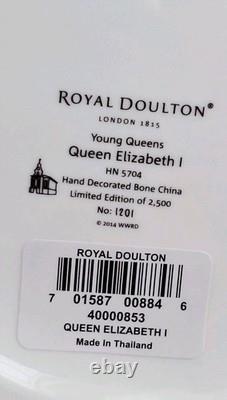 Royal Doulton Queen Elizabeth I Limited Edition Figurine HN5704 Young Queens LE