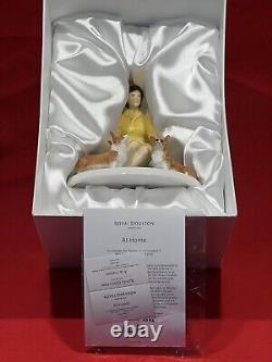 Royal Doulton Queen Elizabeth II At Home HN5807 Figure Limited Edition Rare