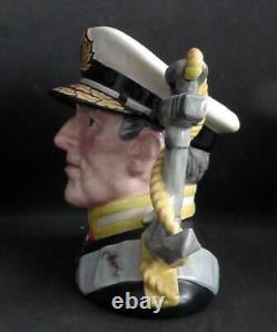 Royal Doulton RARE Earl Mountbatten Character Jug Large D6944 Limited Edition