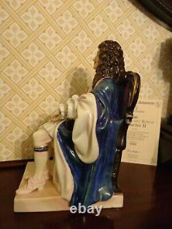 Royal Doulton Rare Stuart Kings Figure King Charles II Hn3825 Ltd Edition