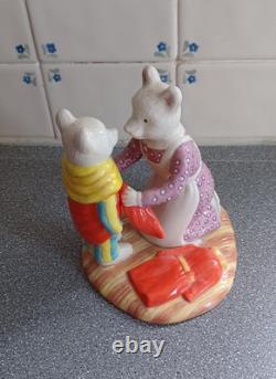 Royal Doulton Rupert The Bear Figurine Going Out Late Limited Edition New