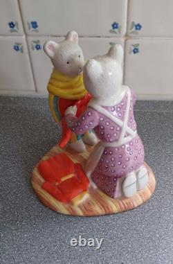 Royal Doulton Rupert The Bear Figurine Going Out Late Limited Edition New