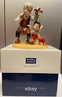 Royal Doulton Showcase, Boxed Pinocchio & Geppetto, Dm3 Limited Edition 1000