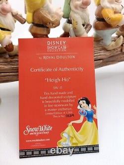 Royal Doulton Snow White Heigh Ho Limited Edition Of 1500. Perfect Condition