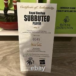 Royal Doulton Subbuteo Player Rare Limited Edition 45/500 Southhampton FC