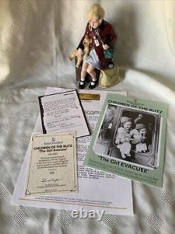 Royal Doulton The Girl Evacuee Limited Edition Figure HN3203 c. 1988