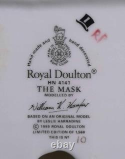 Royal Doulton The Mask Hn4141 Limited Edition 10/1500